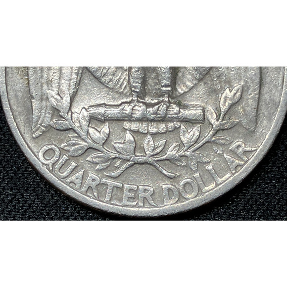 1966 Washington Quarter “Grumpy Grandpa" Obverse & Wounded Eagle Reverse - Picture 12 of 14